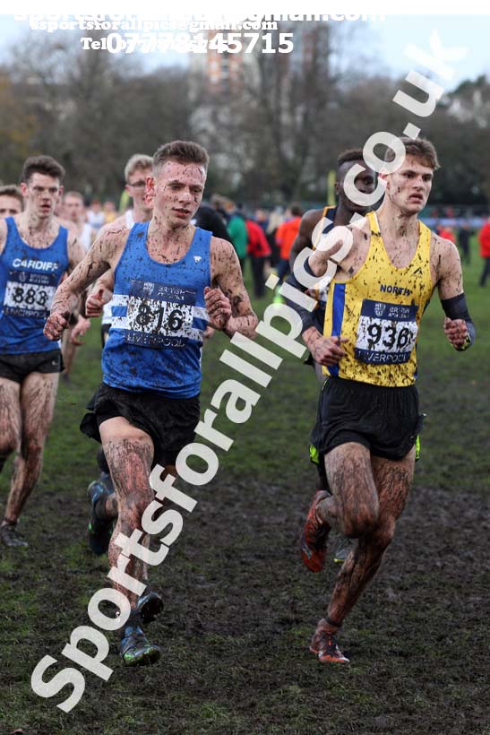 IAAF Junior Mens 2017 British Athletics Liverpool Cross Challenge, Sefton Park, Liverpool. Photo:  David T. Hewitson/Sports for All Pics